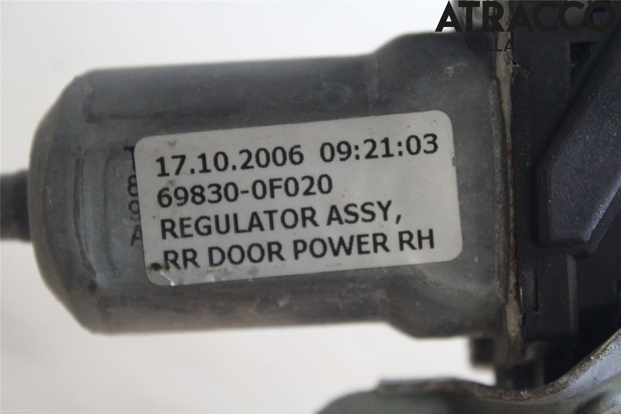 Toyota COROLLA VERSO 04-07 Vindusheis El Komp