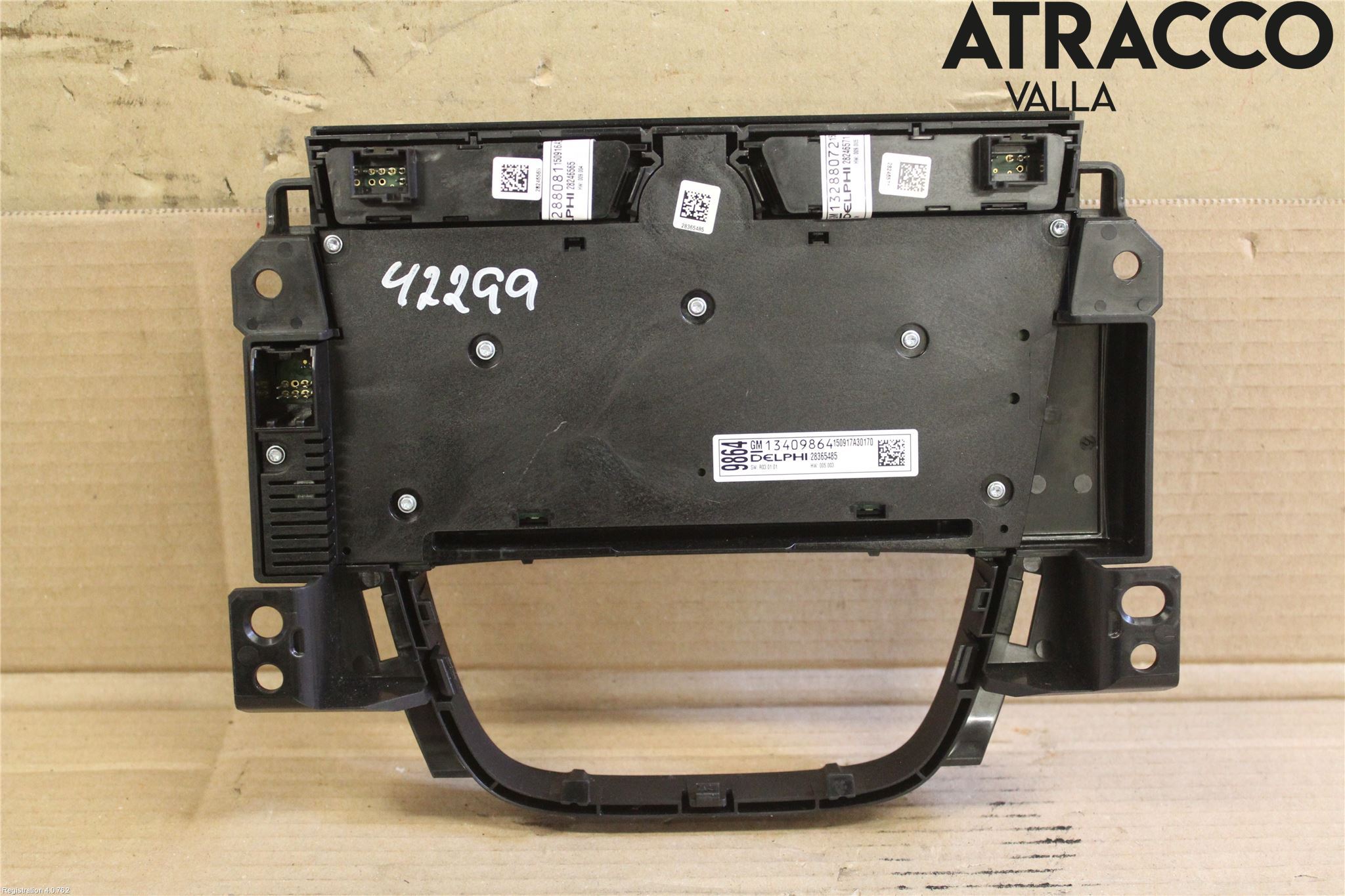 Opel MERIVA B 10-17 Bryter Ratt Radio-Stereo