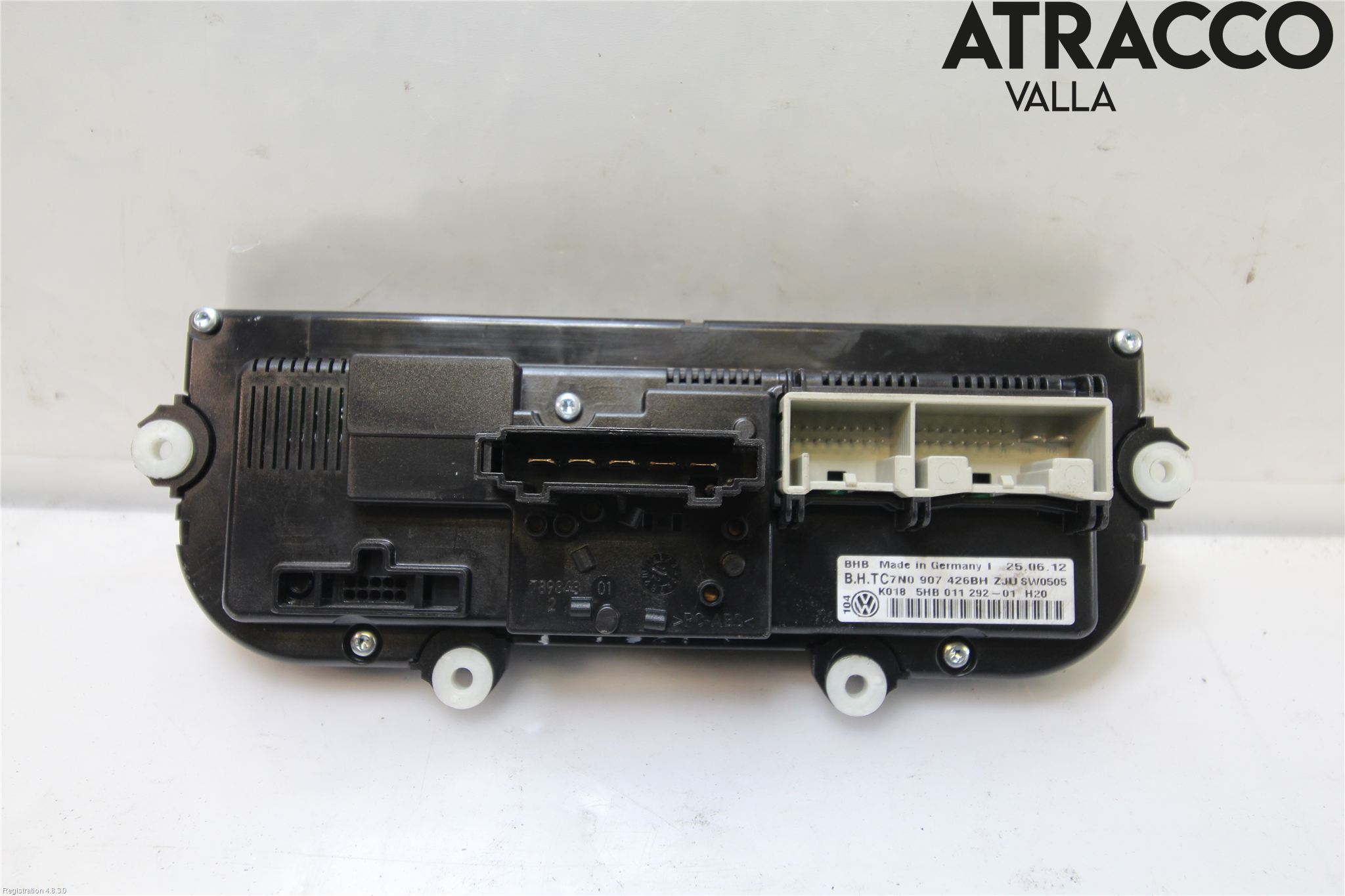Volkswagen VW GOLF VI 09-13 Varme Ac Betjening-Display