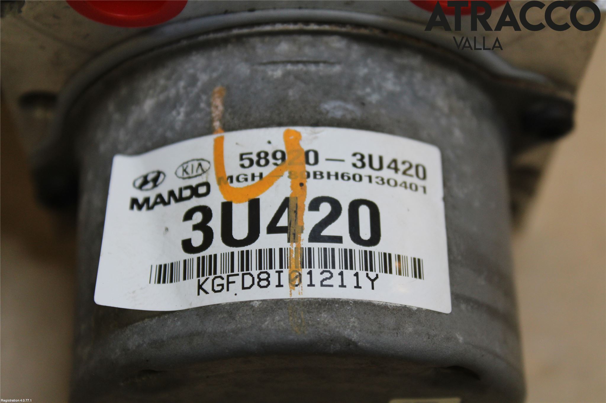 Kia SPORTAGE (SL) 11-15 Abs Hydraulikkaggregat