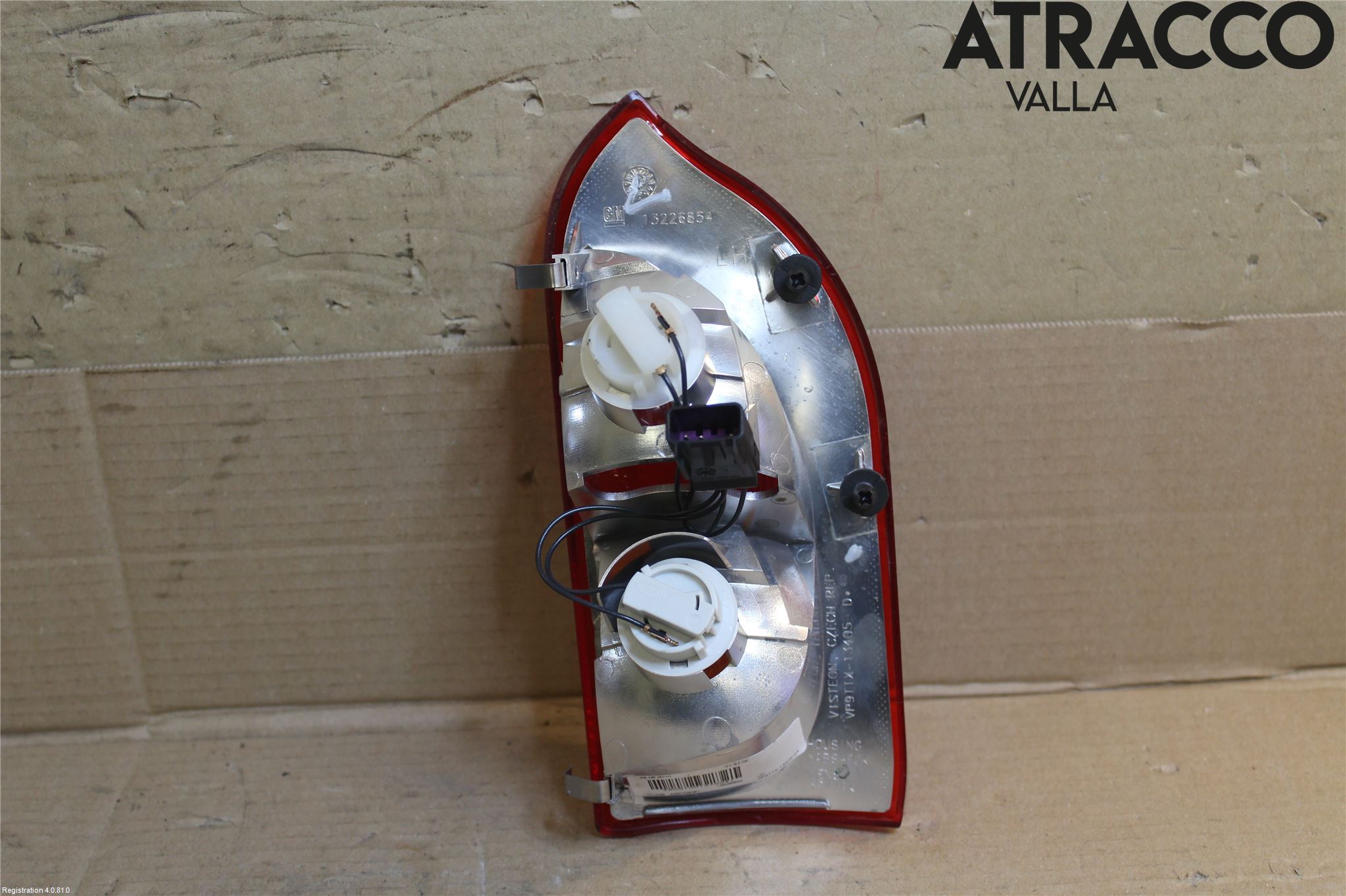 Opel INSIGNIA 09-16 Baklykt Venstre