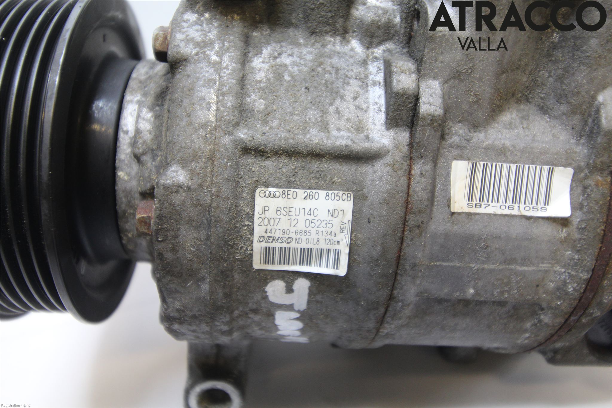 Audi A4/S4 05-07 Varme Ac Kompressor