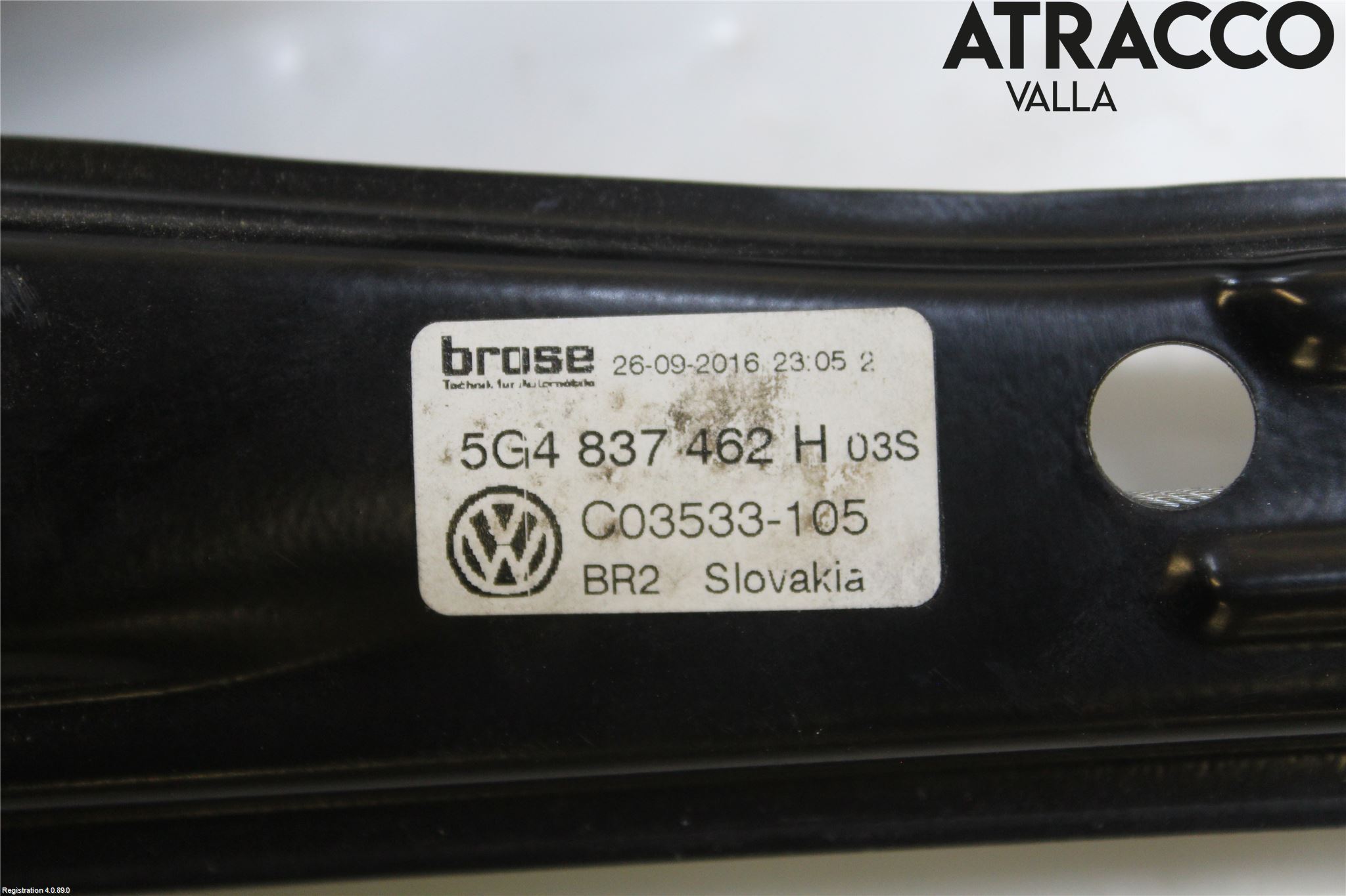 Volkswagen VW GOLF / E-GOLF VII 13-20 Vindusheis El Komp