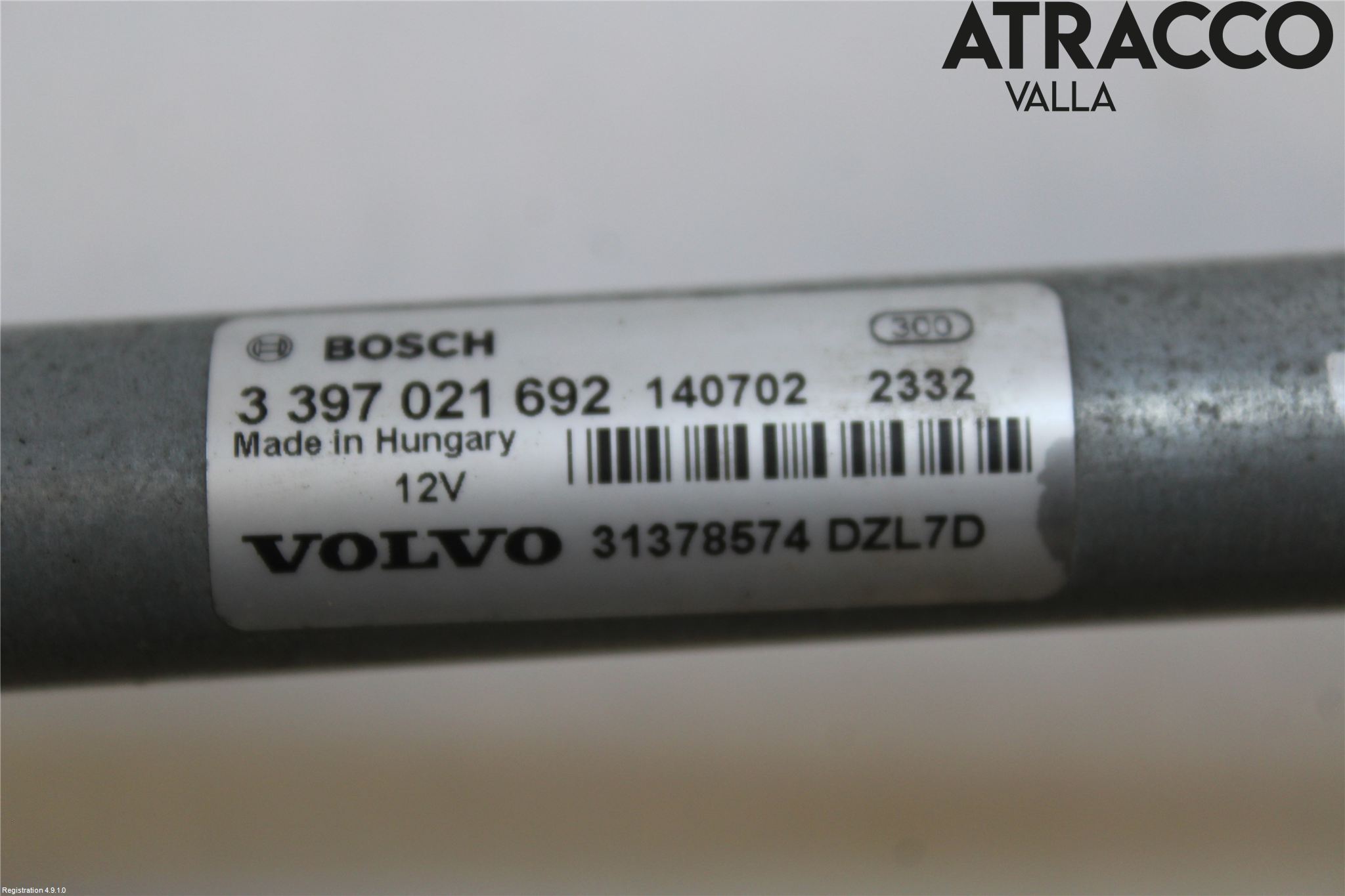 Volvo V40 12-19 Viskeroverføring Frontrute