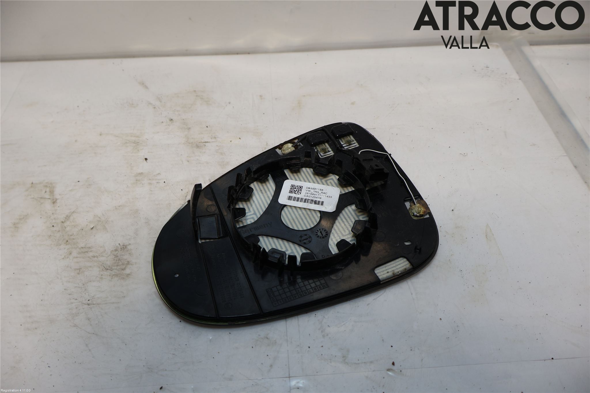 Volkswagen VW TOUAREG 7P 11-18 Speil Glass H