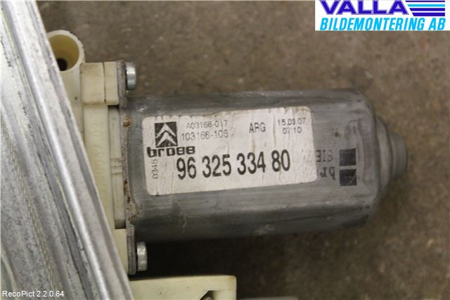 Citroen C5     05-08 Vindusheis El Komp