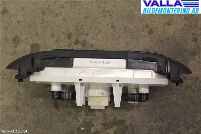 Toyota RAV 4 00-06 Varme Ac Betjening-Display