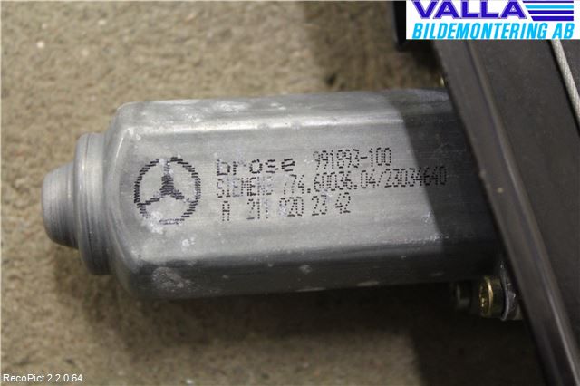 Mercedes-Benz MB E-KLASS (W211) 02-09 Vindusheis El Komp