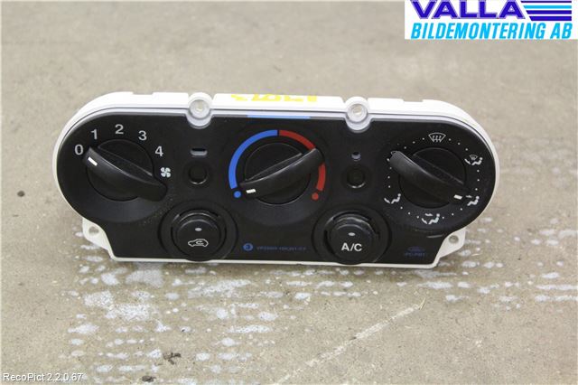 Ford FIESTA     02-05 Varme Ac Betjening-Display
