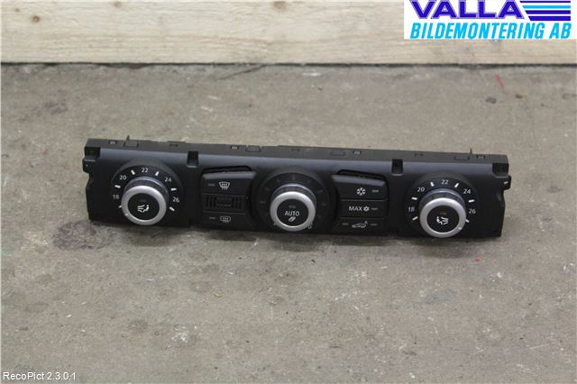 BMW 5 E60/61 Sed/Tou 02-10 Varme Ac Betjening-Display