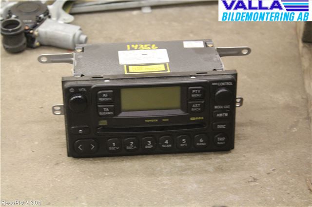 Toyota AVENSIS VERSO Stereo Radio Med Cd