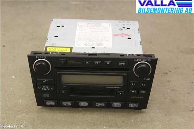 Lexus IS 200/300   99-05 Stereo Radio Med Cd