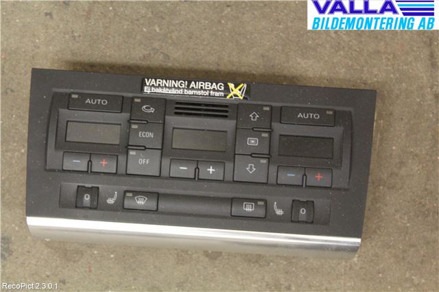 Audi A4/S4 05-07 Varme Ac Betjening-Display