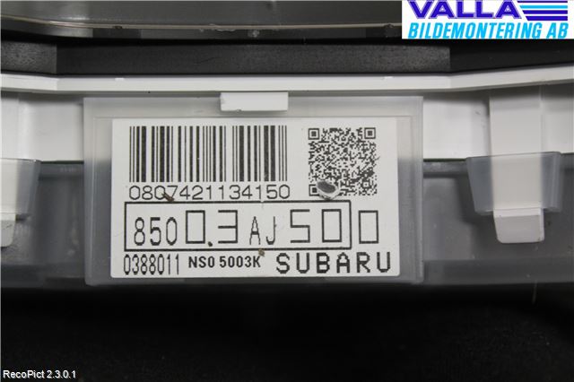 Subaru OUTBACK 10-15 Instr Kombinert
