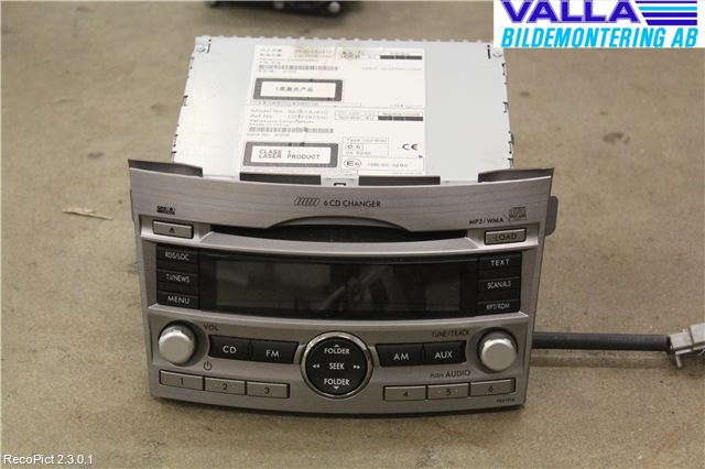Subaru OUTBACK 10-15 Stereo Radio Med Cd