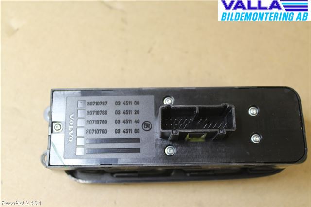 Volvo V50 04-07 Bryter Vindusheis