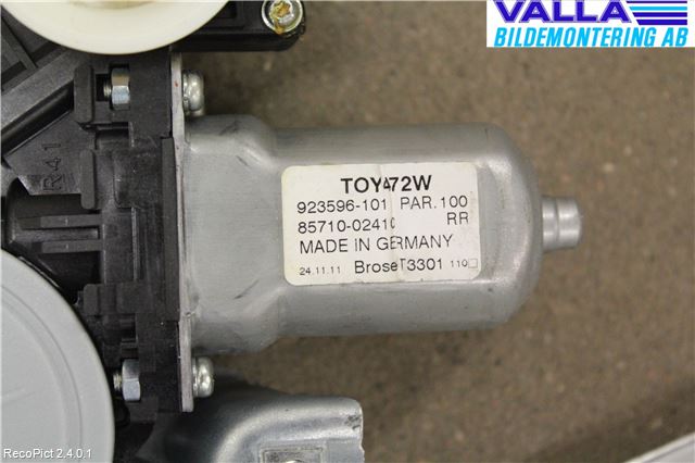 Toyota AURIS 10-12 Vindusheis El Komp