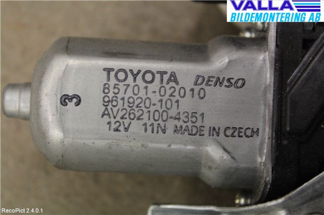 Toyota AURIS 10-12 Vindusheis El Komp