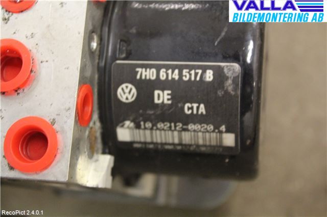 Volkswagen VW TRANSP/CARAVELLE (T5) 04-15 Abs Hydraulikkaggregat