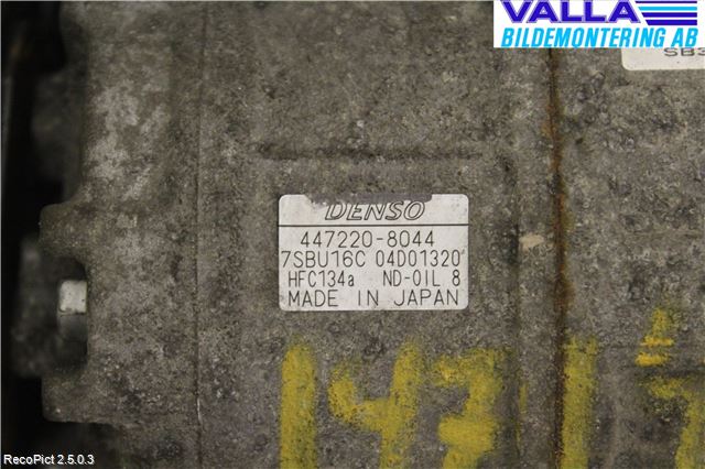 Saab 9-5 -05 Varme Ac Kompressor