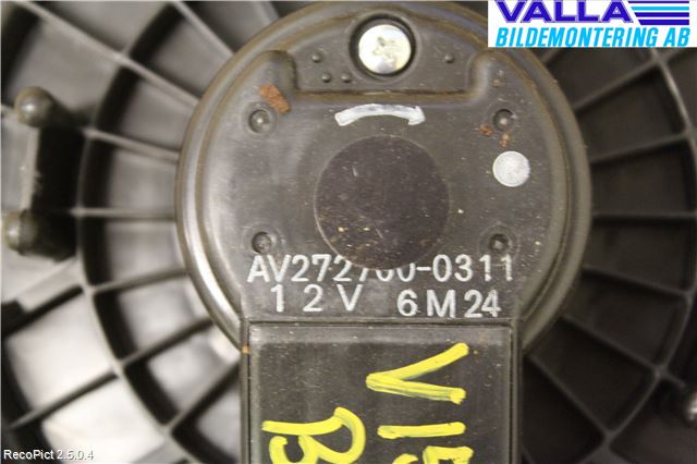 Toyota YARIS XP90 06-11 Varmeapparat Viftemotor