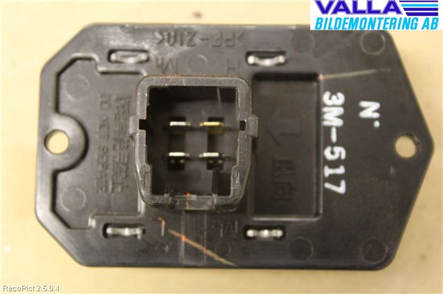Toyota YARIS XP90 06-11 Varmeapparat Viftemotstand