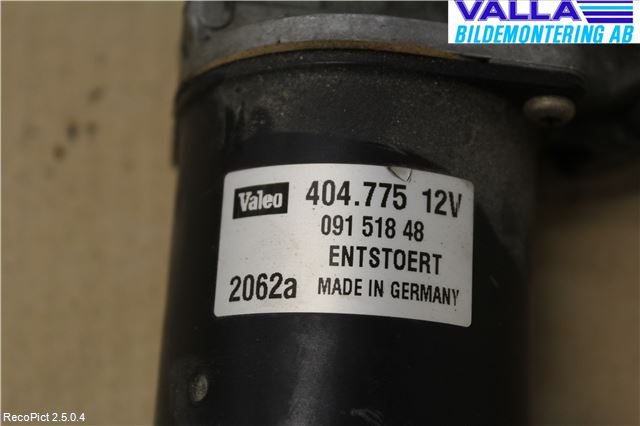 Volvo S60 01-04 Viskermotor Frontrute