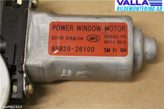 Hyundai SANTA FE  00-06 Vindusheismotor