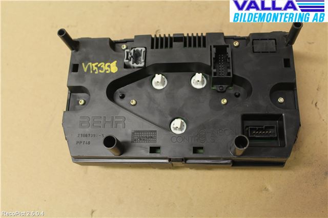 Peugeot 307     01-05 Varme Ac Betjening-Display