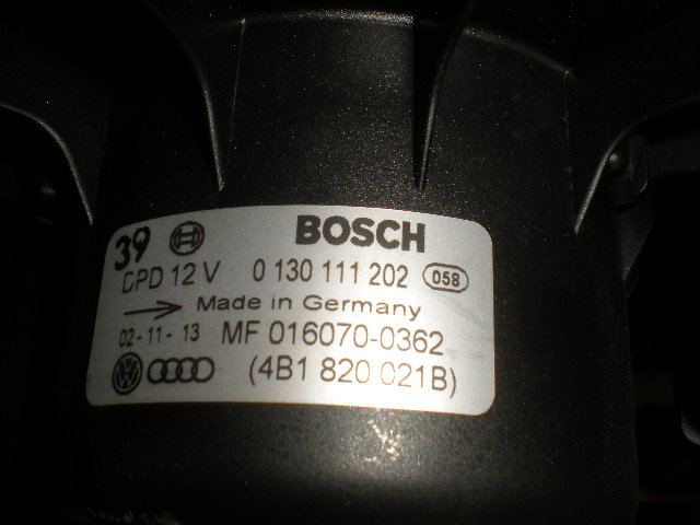 Audi A6/S6     97-05 Varmeapparat Viftemotor