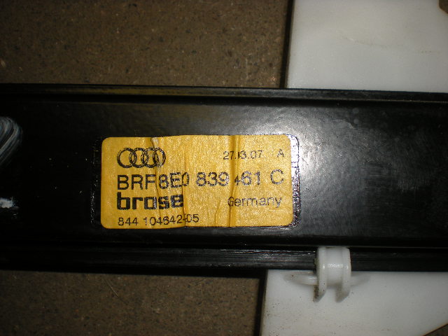 Audi A4/S4 05-07 Vindusheis