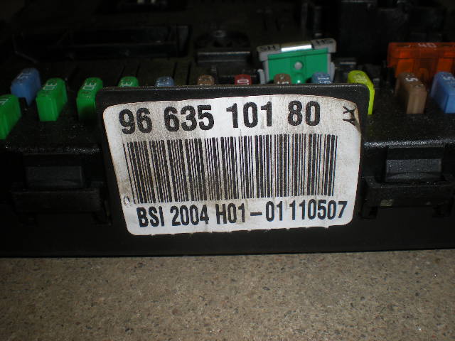 Peugeot 307     05-08 Sikringsboks - Elsentral