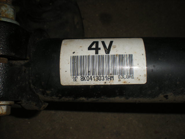 Audi A5 07-16 Fjærbein Foran Høyre