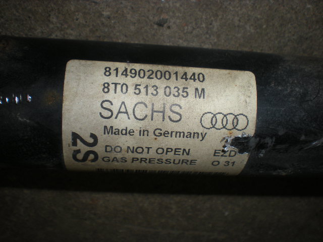 Audi A5 07-16 Støtdemper Bak