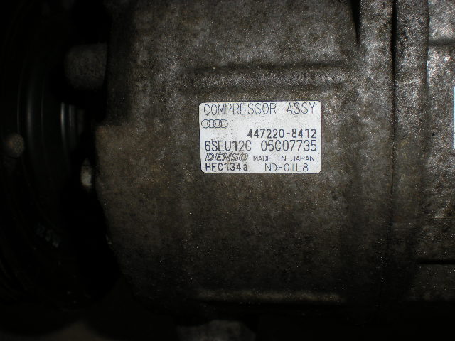 Audi A4/S4 01-05 Varme Ac Kompressor