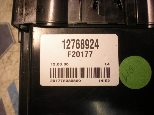 Saab 9-5     06-10 Varme Ac Betjening-Display