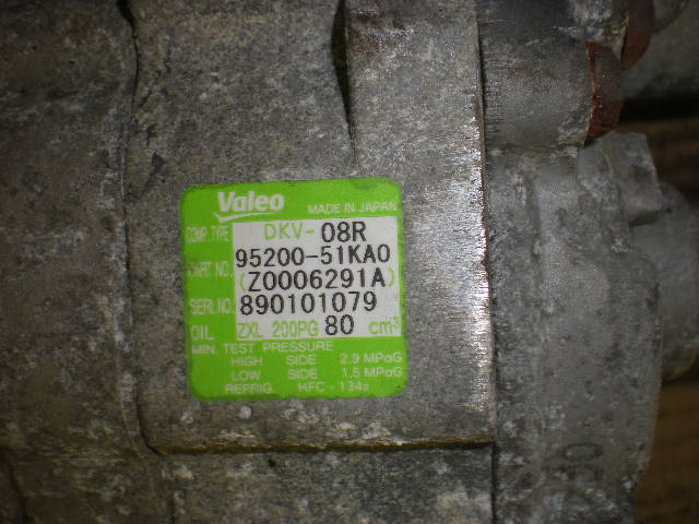 Suzuki SPLASH Varme Ac Kompressor