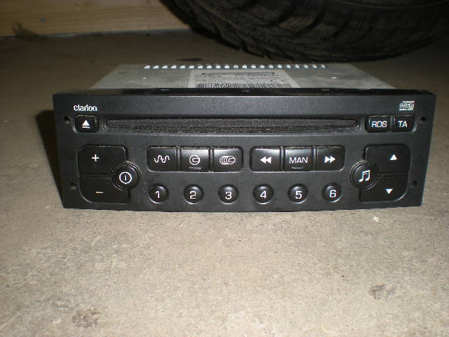 Peugeot PARTNER   03-08 Stereo Radio Med Cd