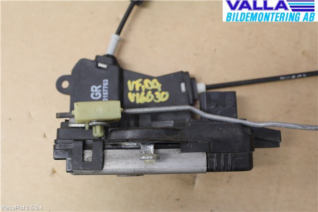Opel VECTRA C 02-05 Dørlås - Låsekasse