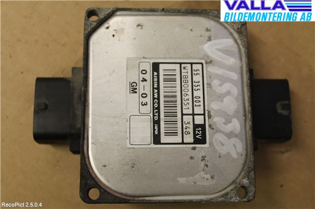 Saab 9-3 VER 2 Styreenhet Gearkasse