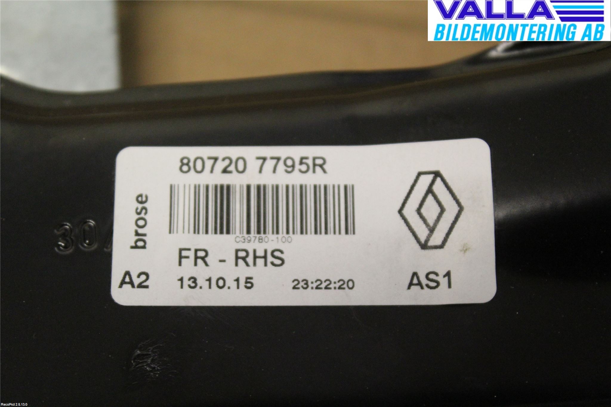 Renault KADJAR 15- Vindusheis El Komp