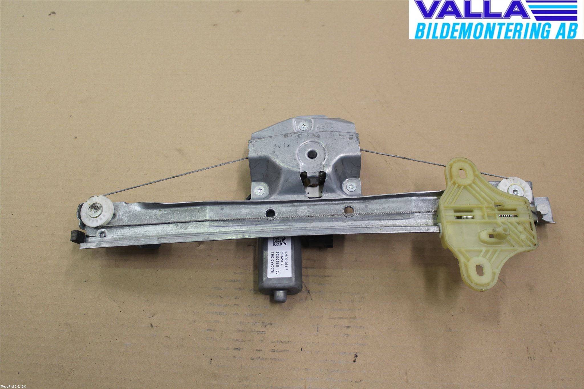 Renault CAPTUR 13-19 Vindusheis El Komp