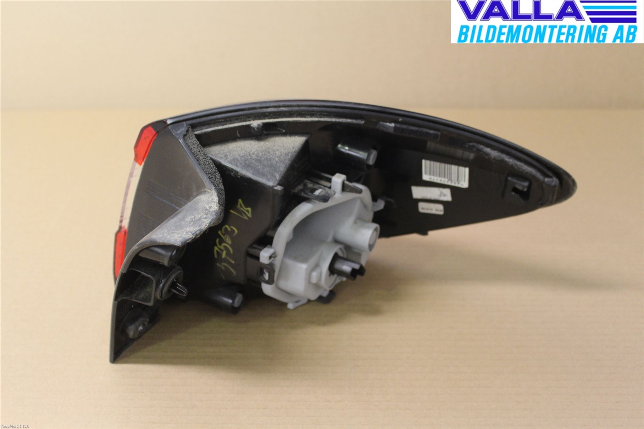 Renault CAPTUR 13-19 Baklykt Venstre