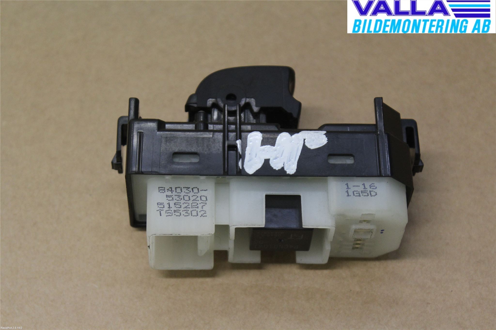 Lexus IS 220d/250/350 06-13 Bryter Vindusheis