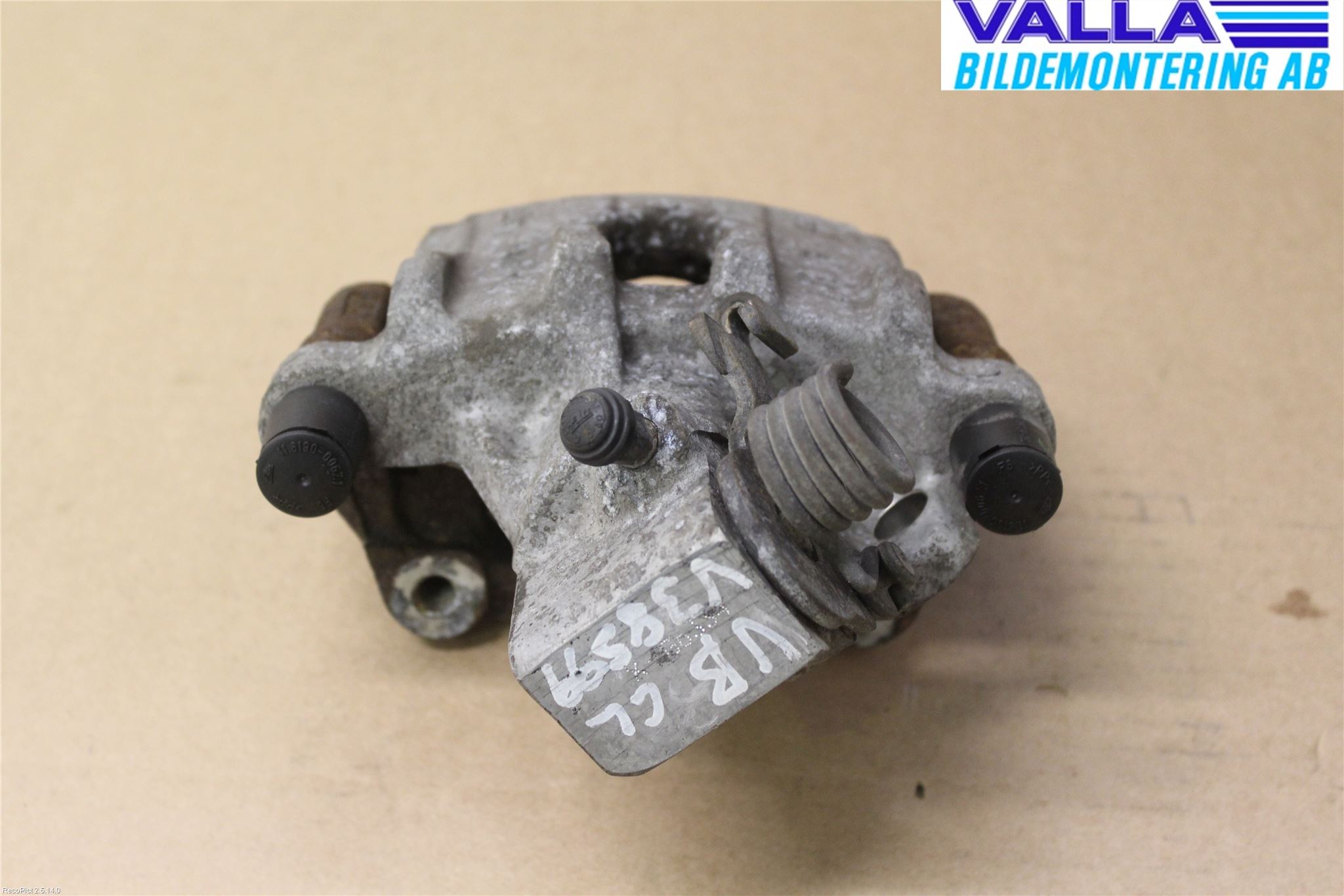 Volvo C30 10-13 Bremsecaliper Bak Venstre
