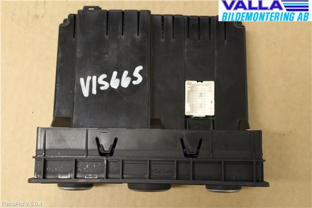 Saab 9-5     06-10 Varmeapparat Panel(Regulering)