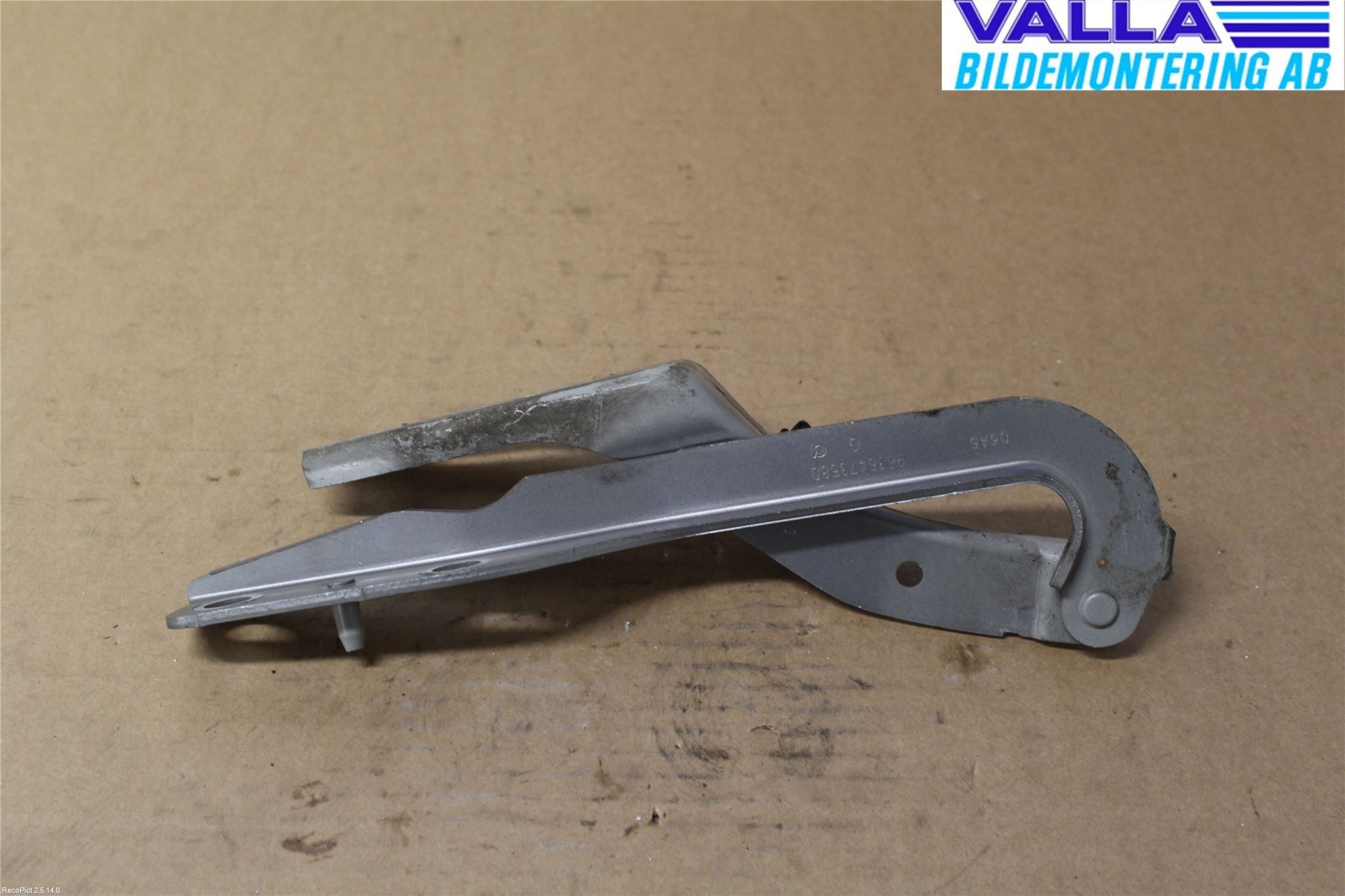 Peugeot 307     01-05 Panser Hengsel - Hengsler