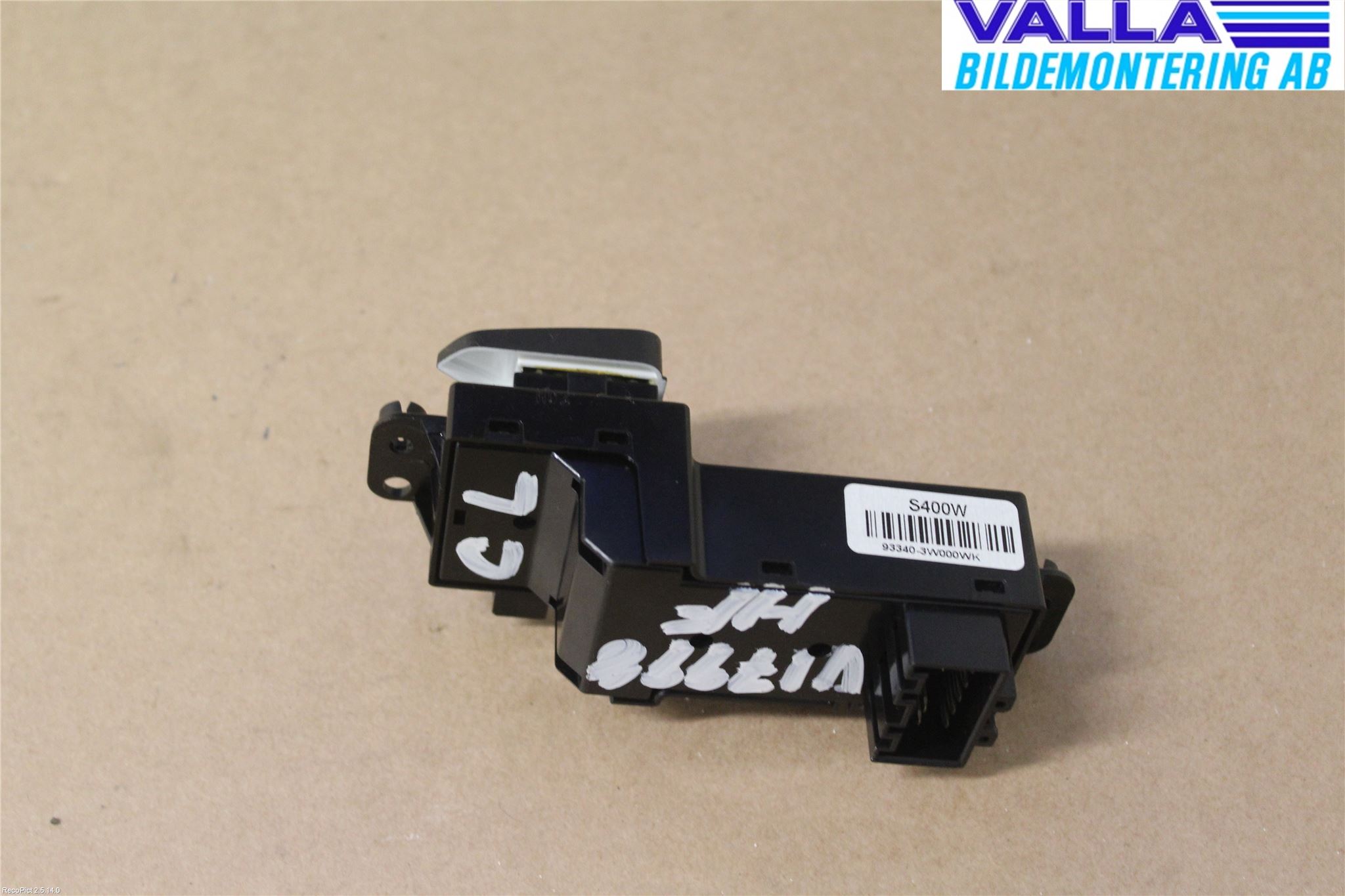 Kia SPORTAGE (SL) 11-15 Bryter Varmesete