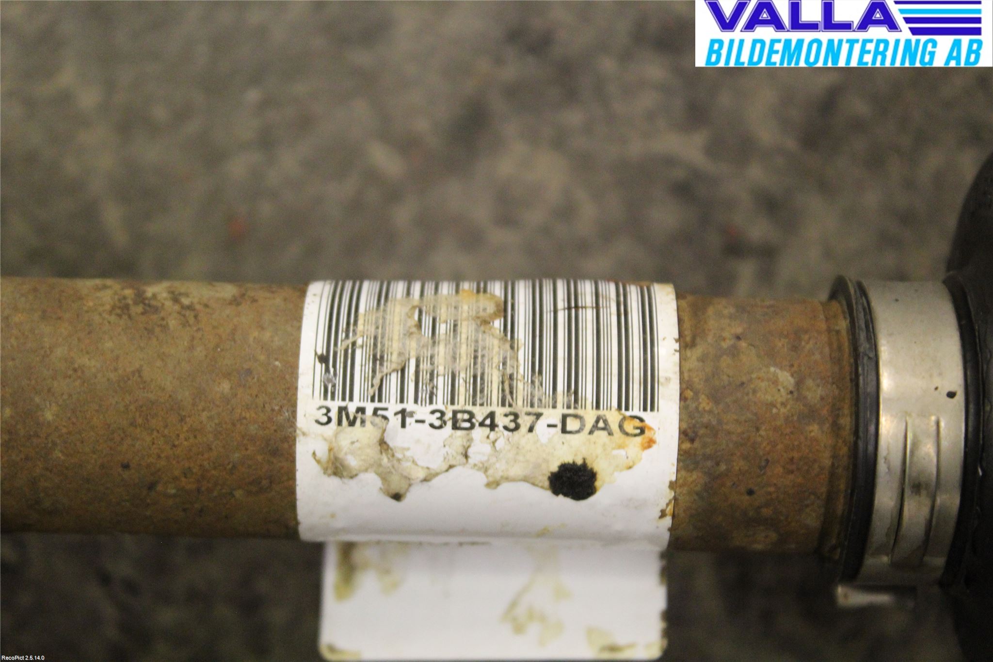 Ford FOCUS 08-11 Drivaksel Foran Kompl Venstre