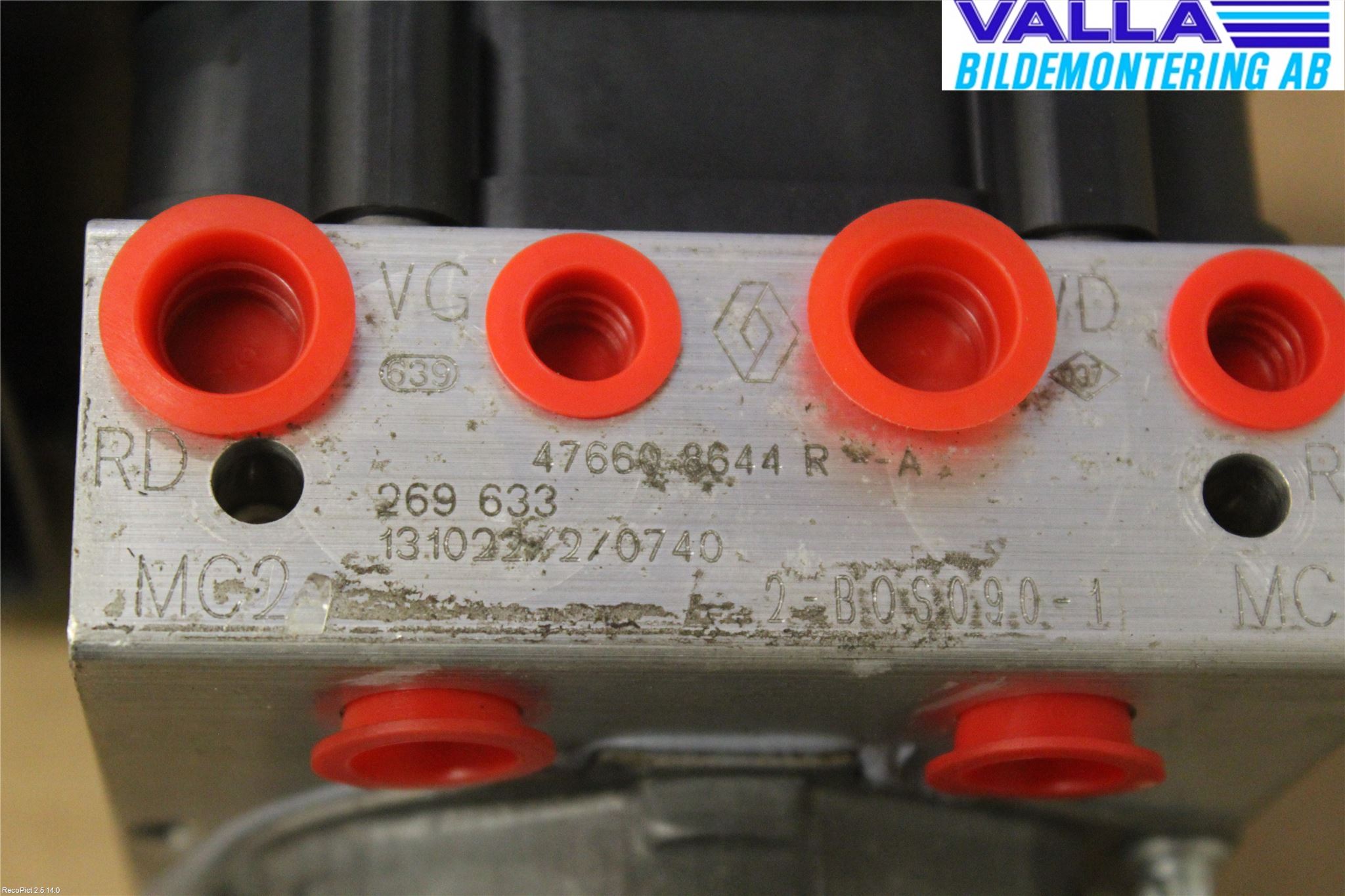 Renault CAPTUR 13-19 Abs Hydraulikkaggregat